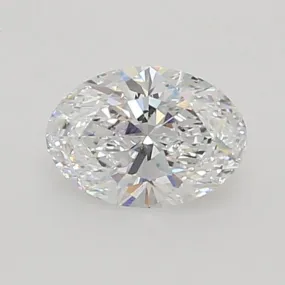 0.83 Carat Oval Lab Grown Diamond