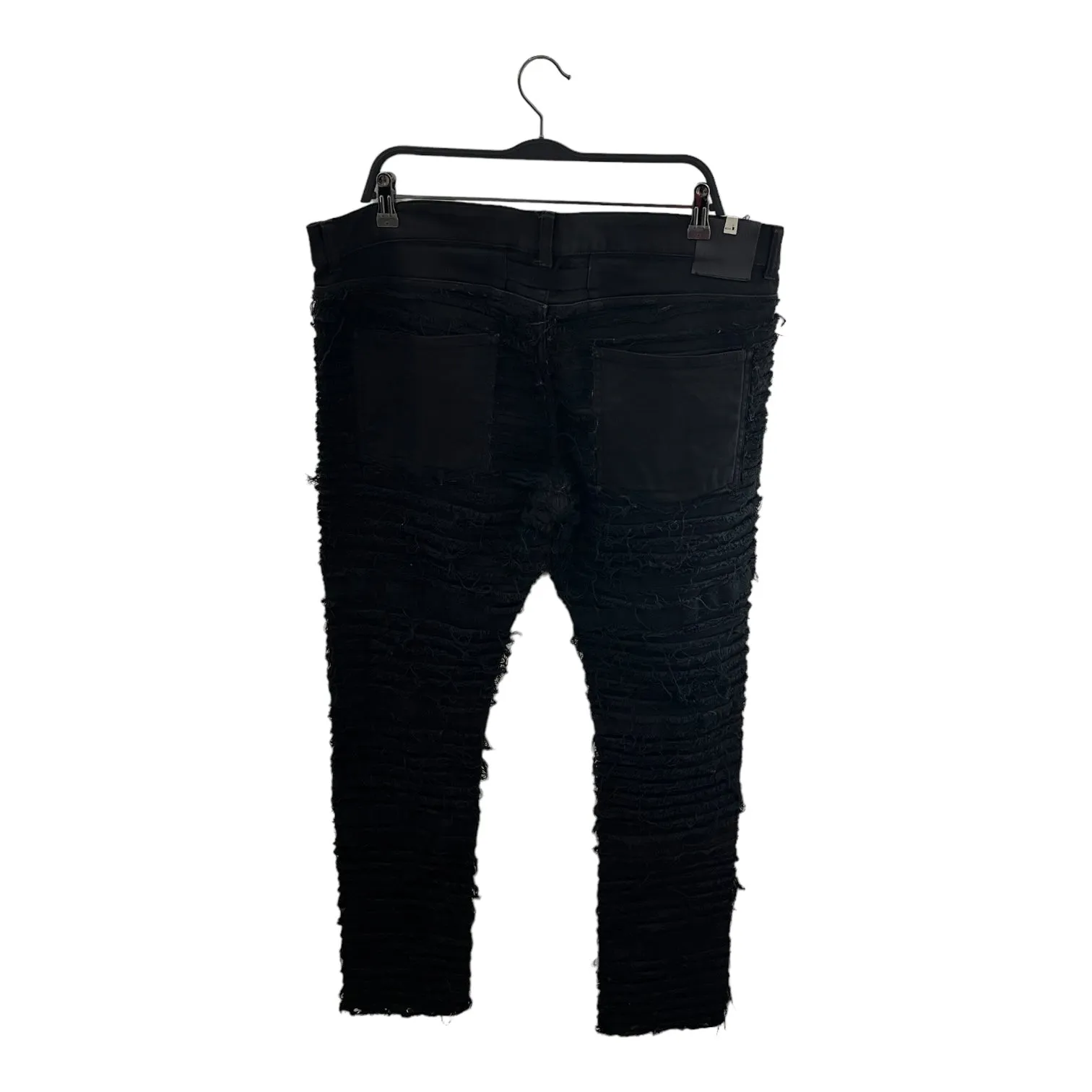 1017 ALYX 9SM(ALYX)/Skinny Pants/34/BLK/Blackmeans Shredded