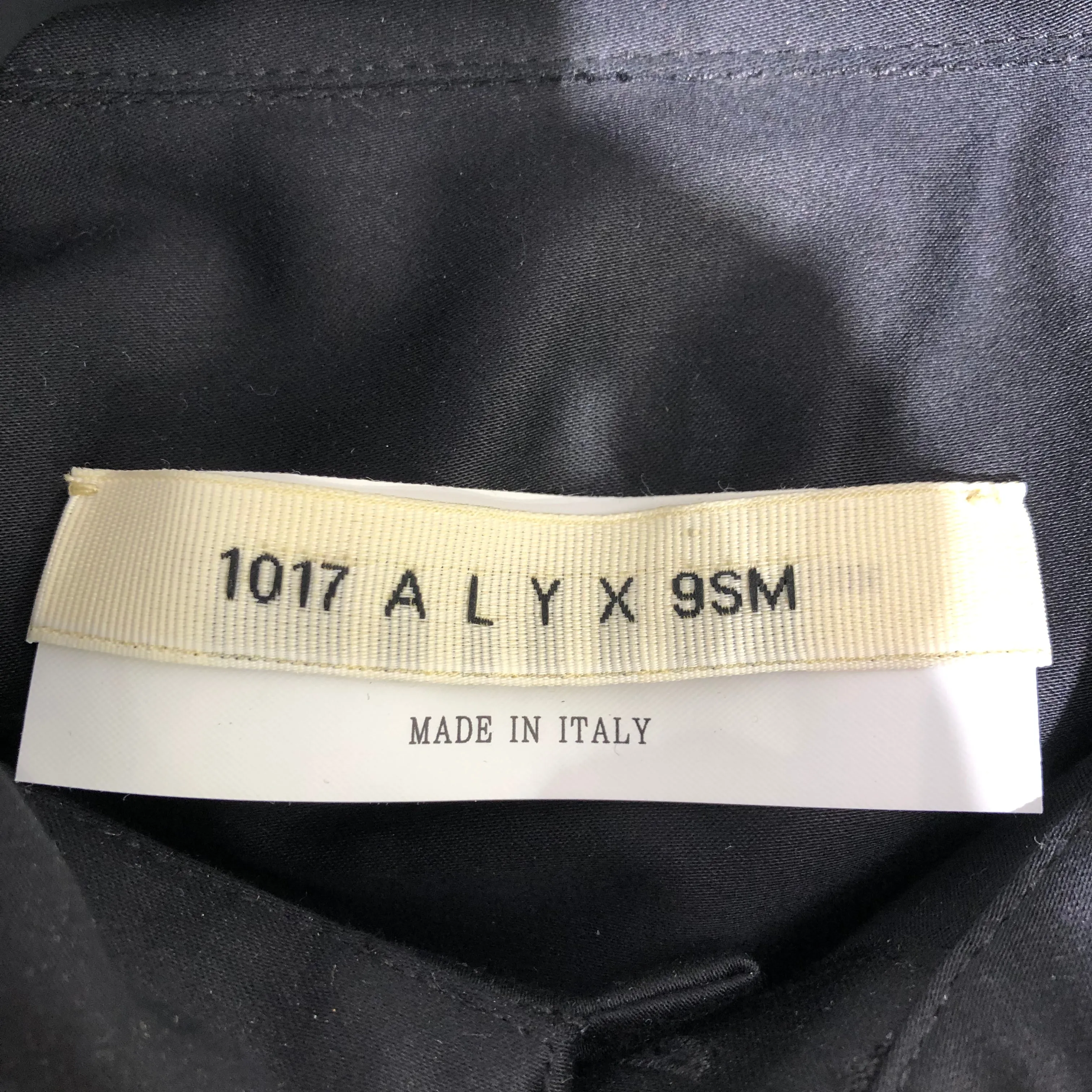 1017 ALYX 9SM(ALYX)/SS Shirt/S/BLK/