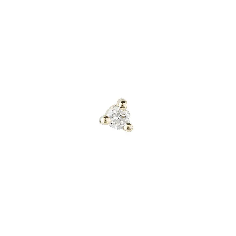 1.5 mm Diamond Dot Stud (Single)