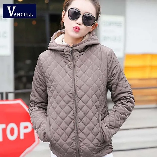 2018 new winter woman lady sweet new year soft casual solid multicolor all match fashion light warm coat outwear parkas woman