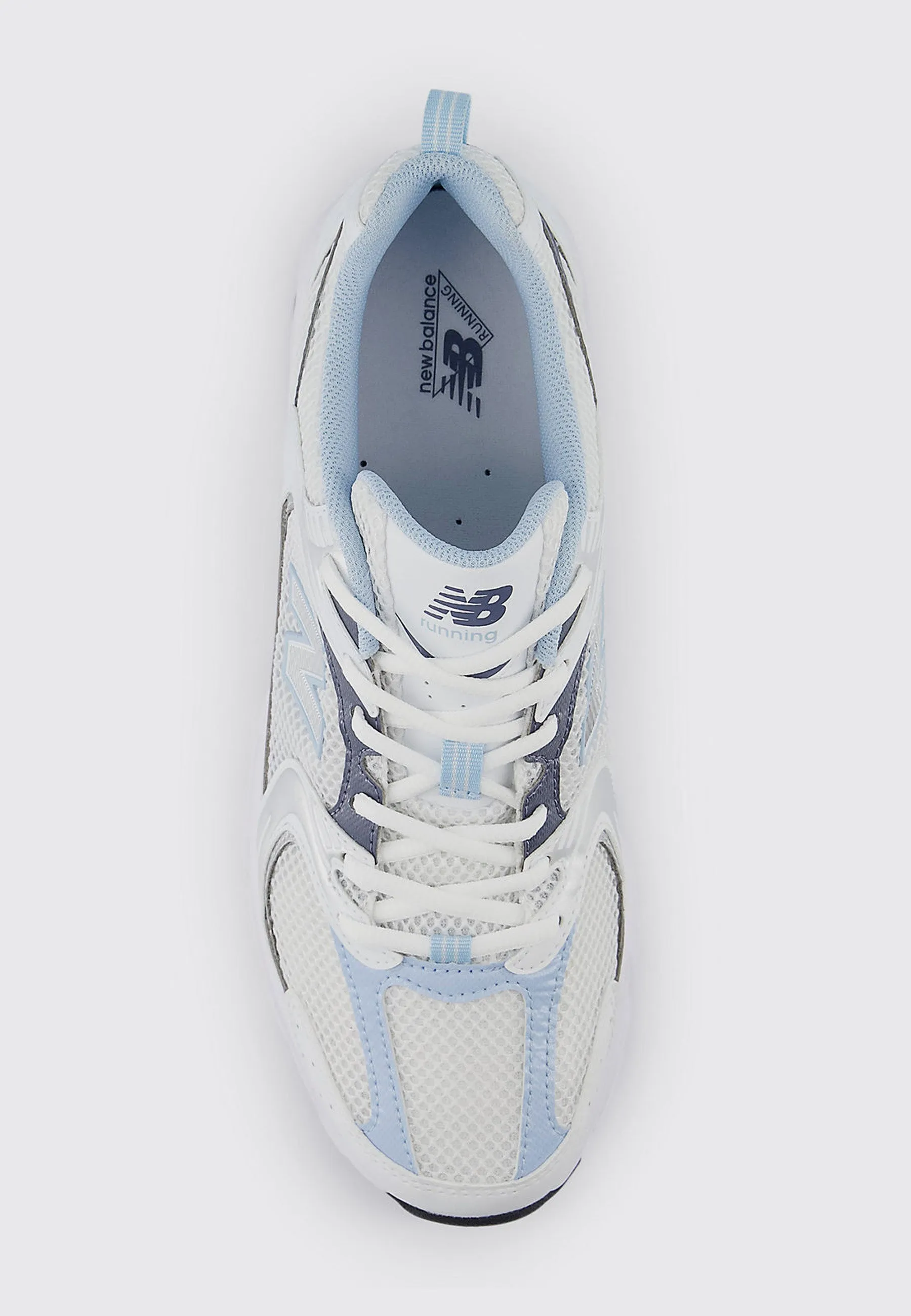 530 - White/Arctic Grey/Chrome Blue