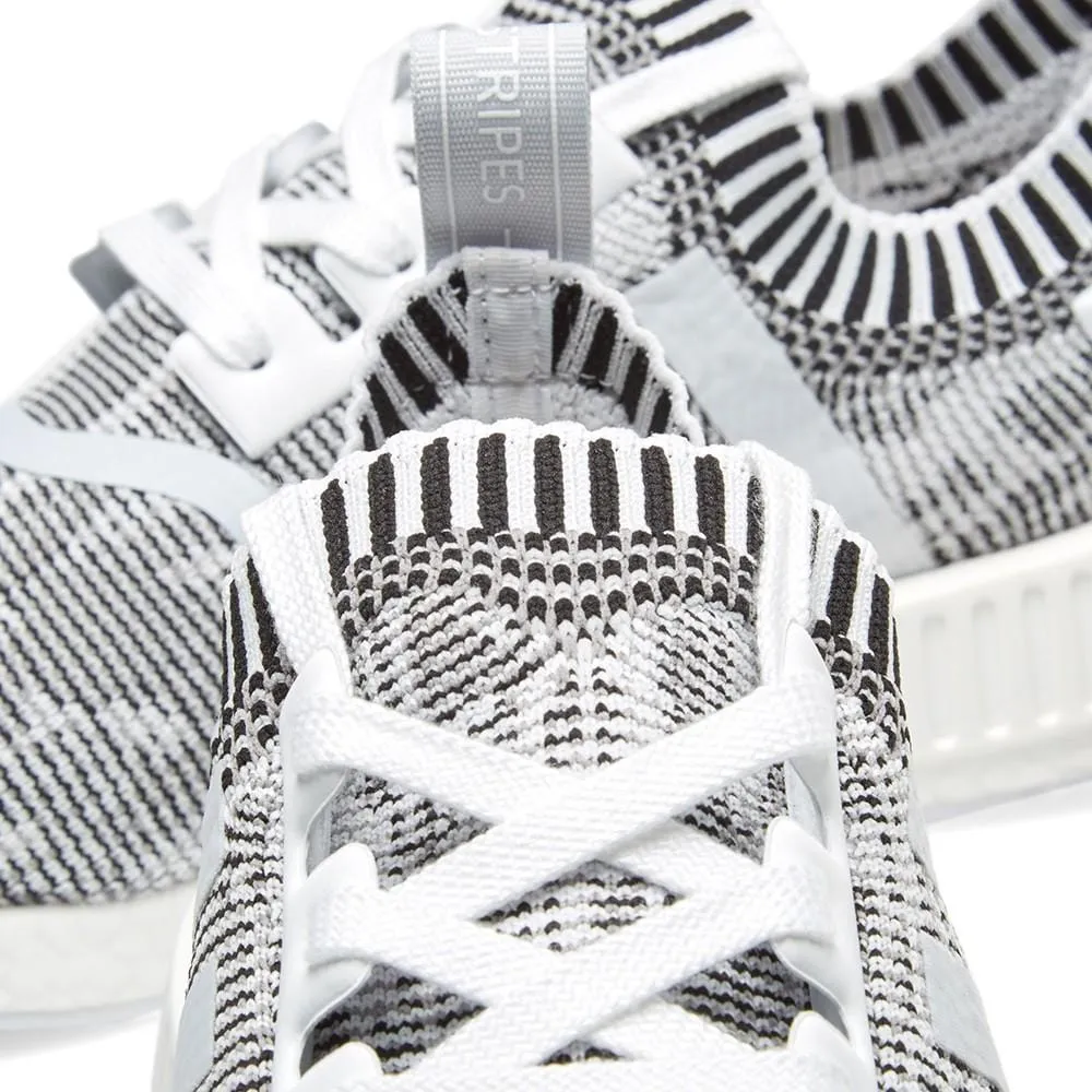 adidas NMD_R1 Primeknit Glitch Camo White-Black