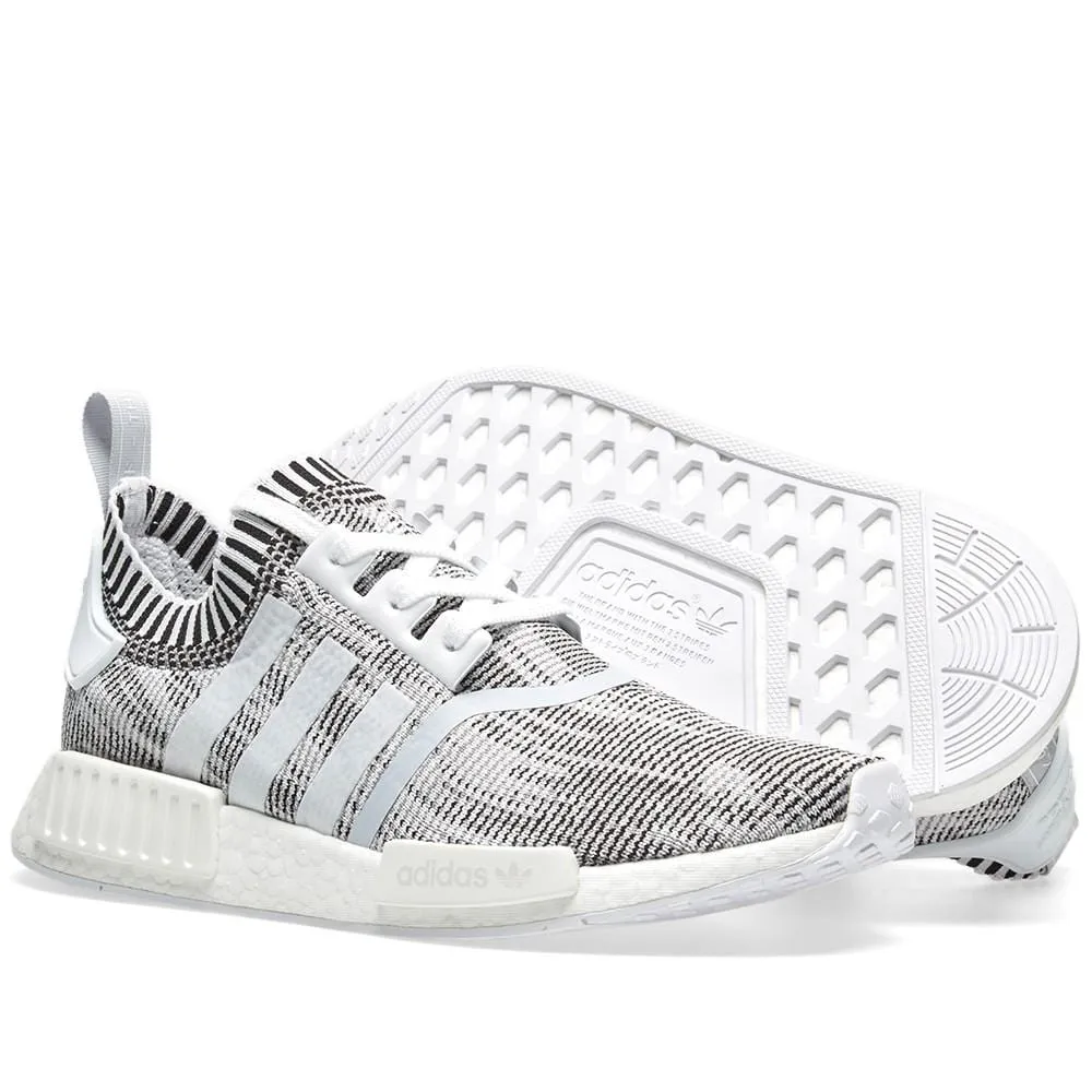 adidas NMD_R1 Primeknit Glitch Camo White-Black