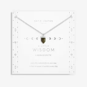 Affirmation Crystal A Little 'Widsom' Necklace