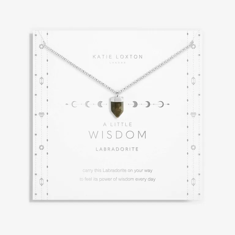 Affirmation Crystal A Little 'Widsom' Necklace