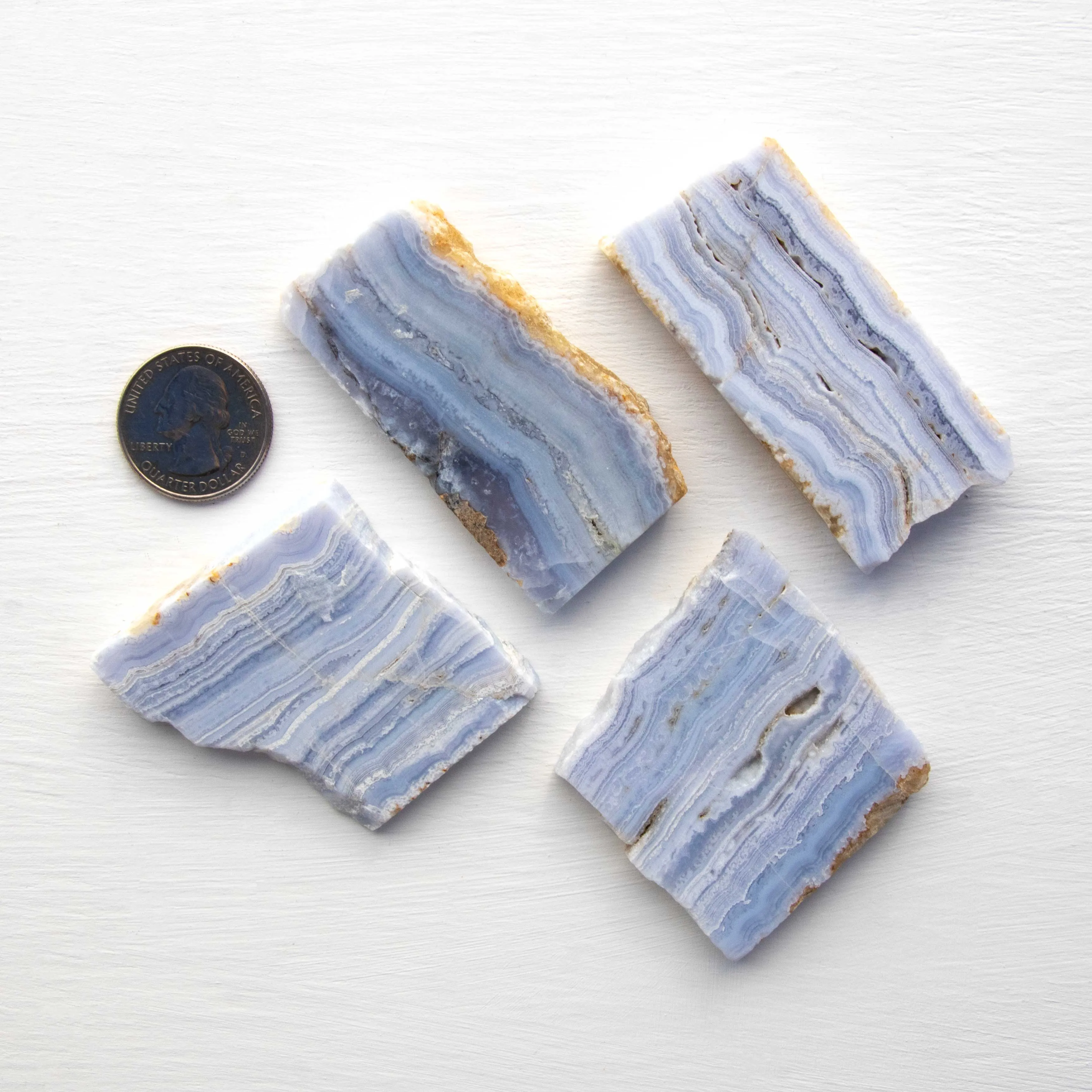 Agate, Blue Lace - Slabs