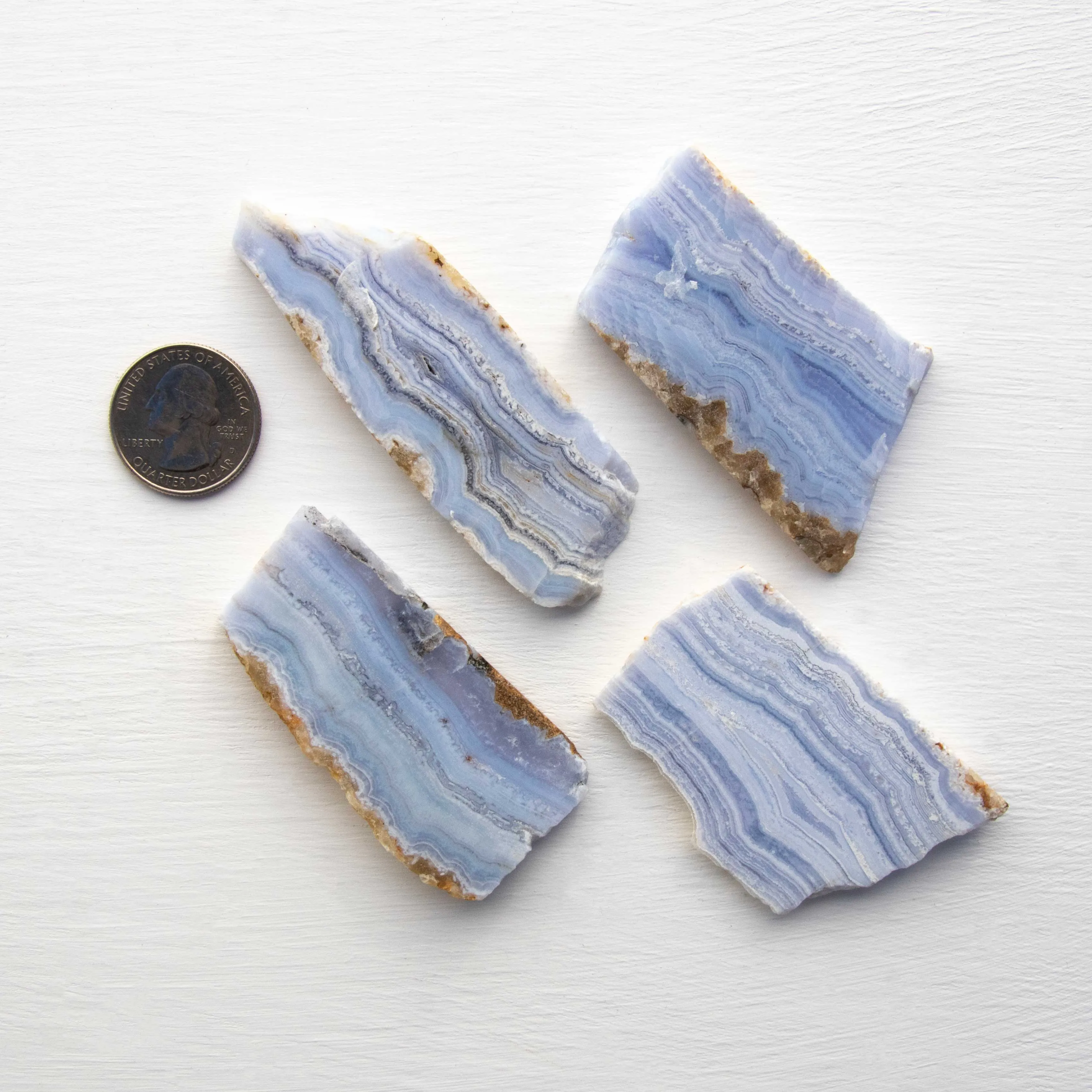 Agate, Blue Lace - Slabs