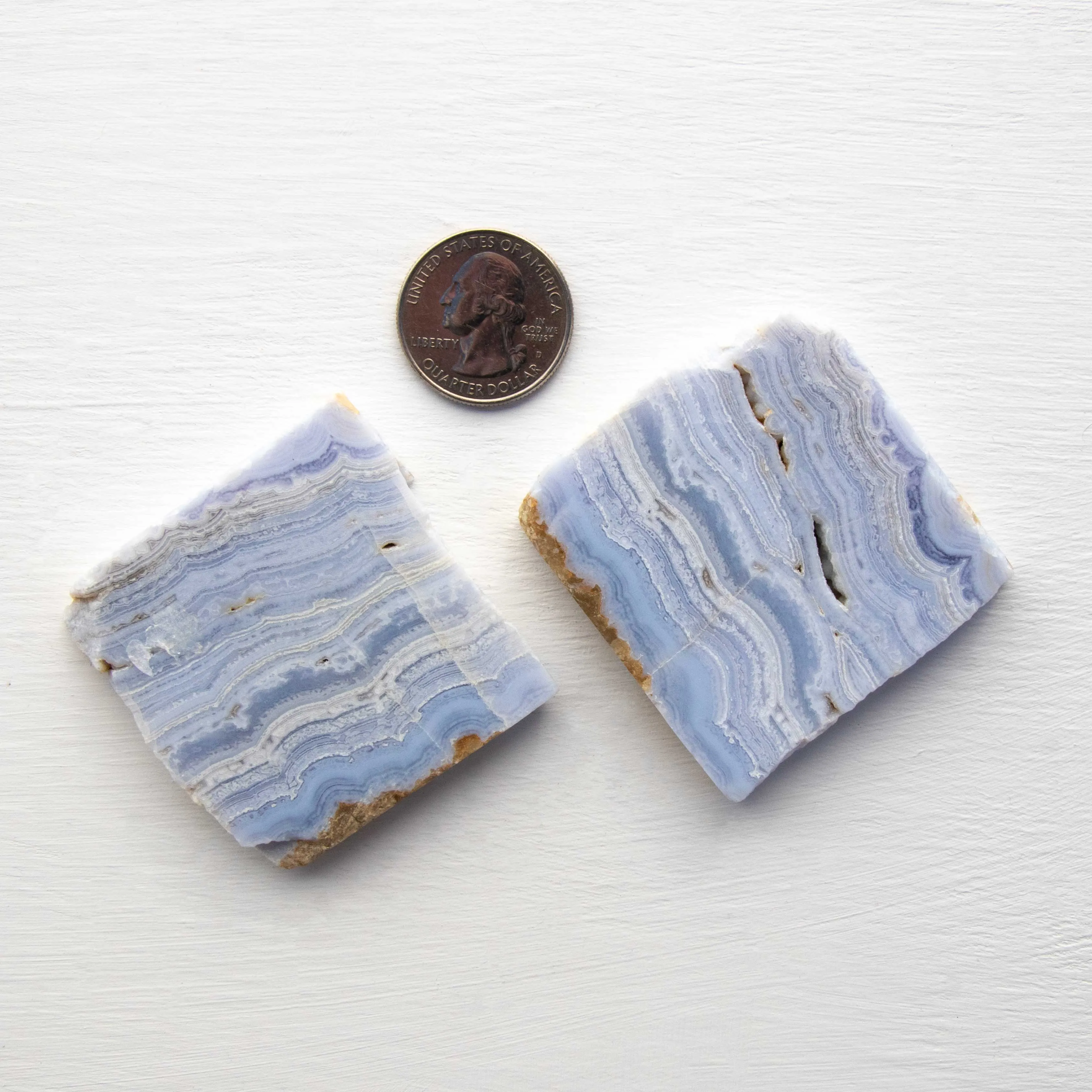 Agate, Blue Lace - Slabs