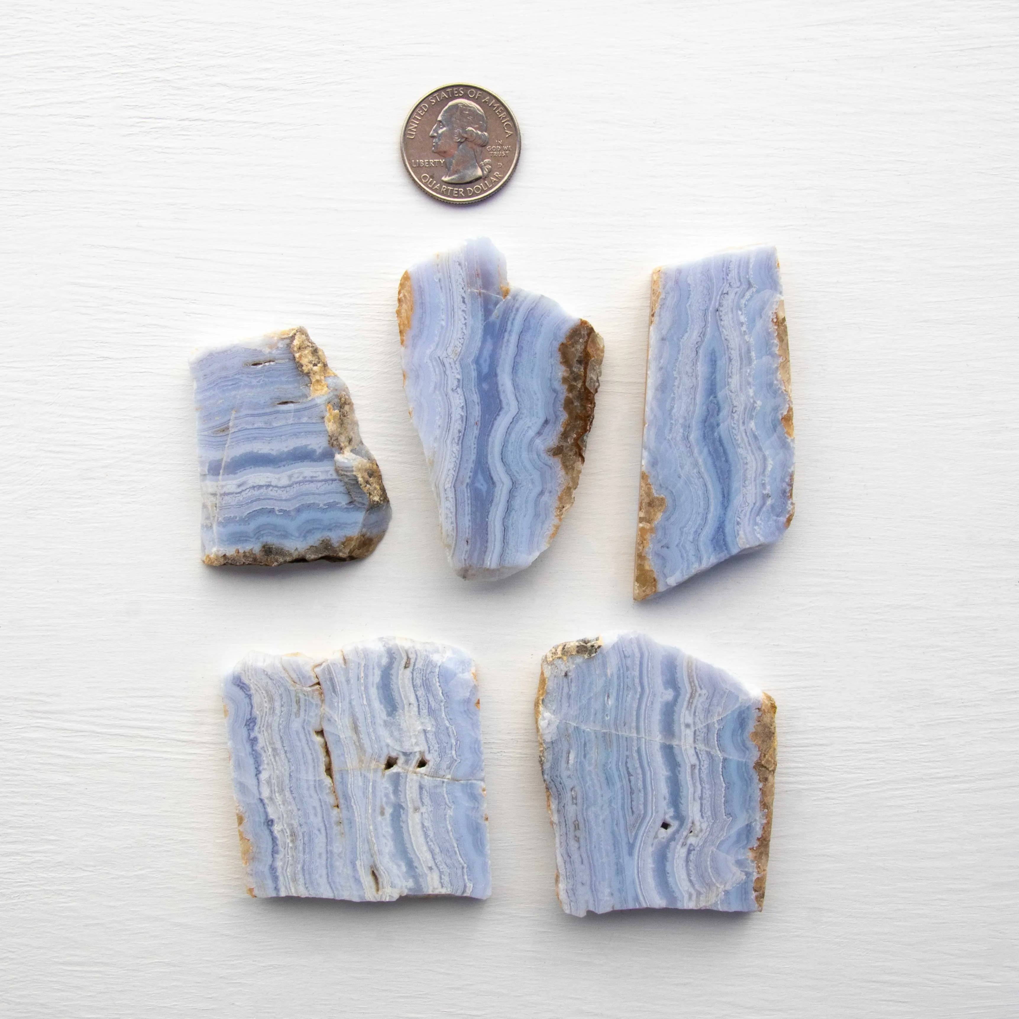 Agate, Blue Lace - Slabs