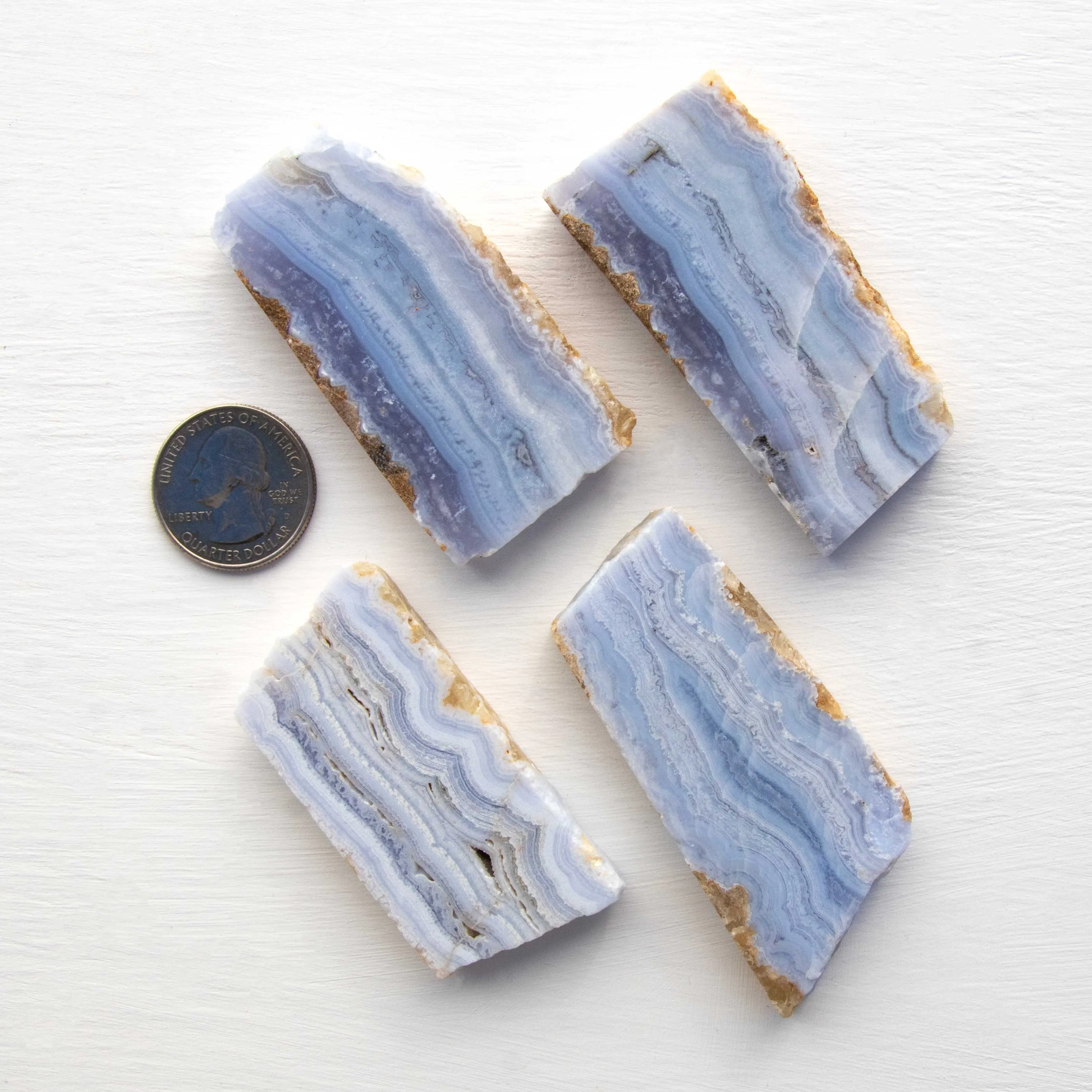 Agate, Blue Lace - Slabs