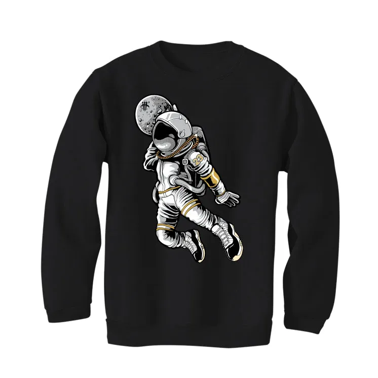 Air Jordan 11 Gratitude | ILLCURRENCY Black T-Shirt (ASTRONAUT)