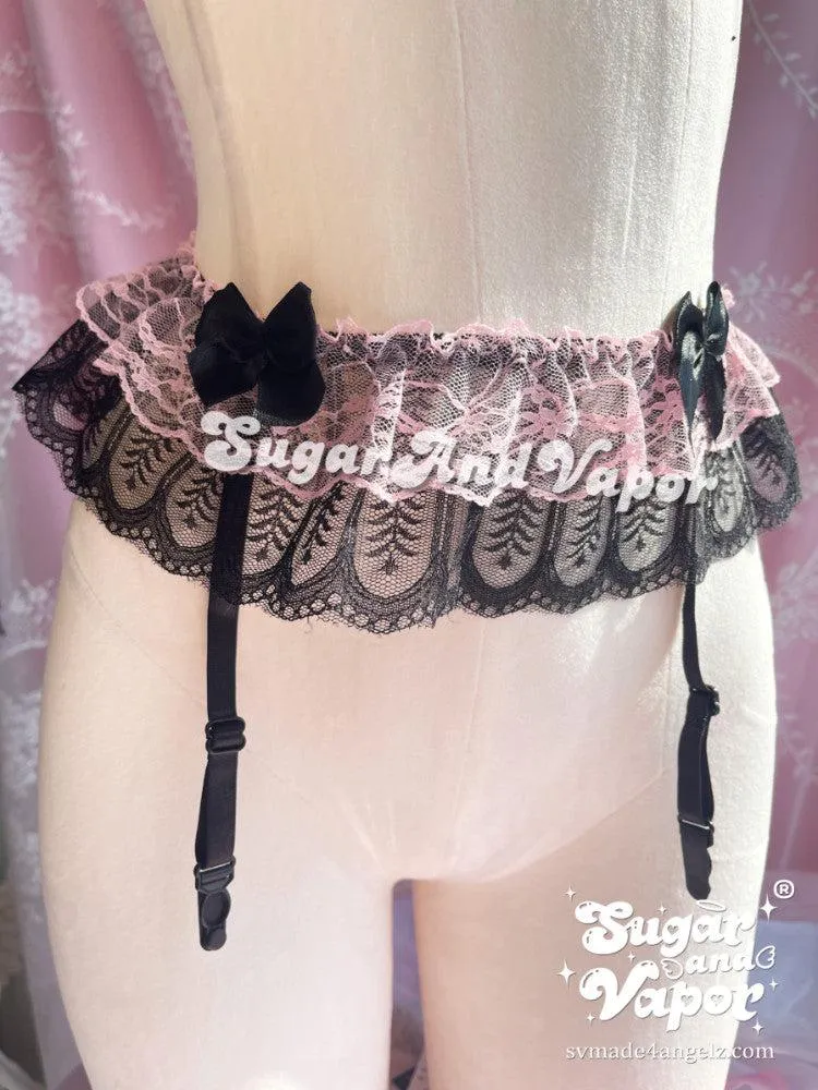 Alma Layered Lace Waist Garter