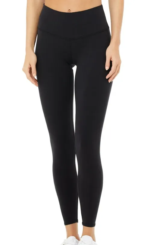 Alo Yoga 7/8 HW Airbrush legging Black W5604R-BLACK