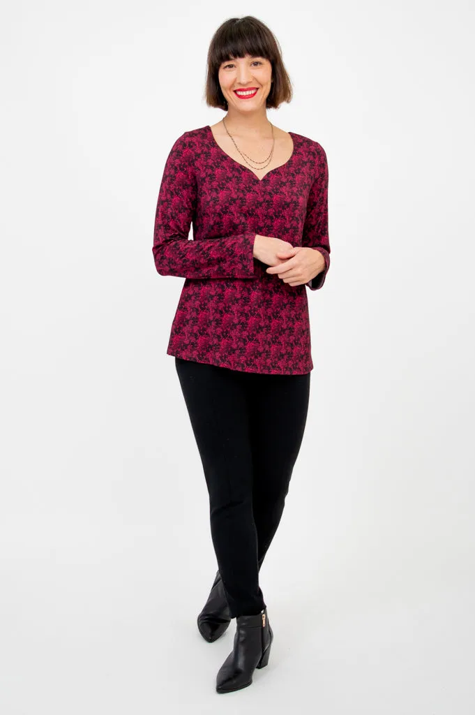 Annette L/S Top, Bazar, Bamboo