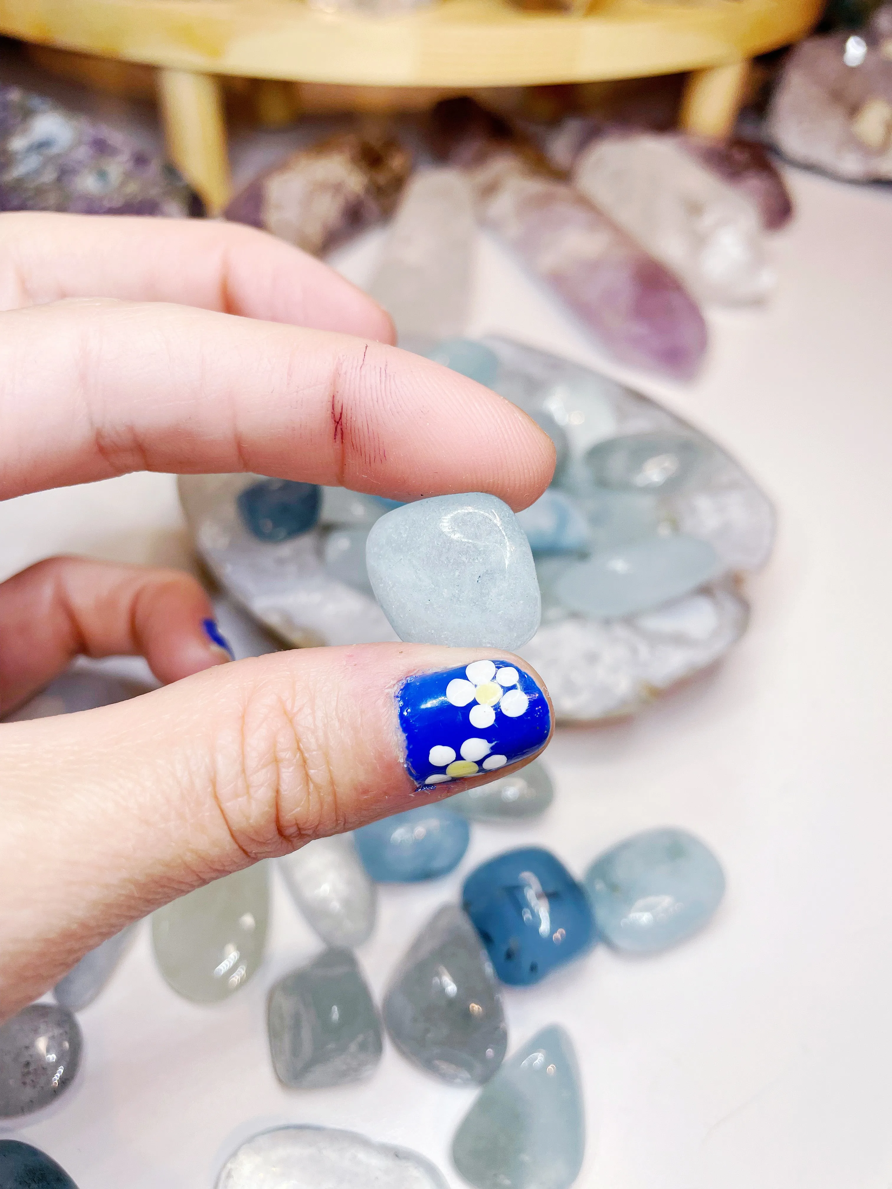 Aquamarine Tumbled Stone