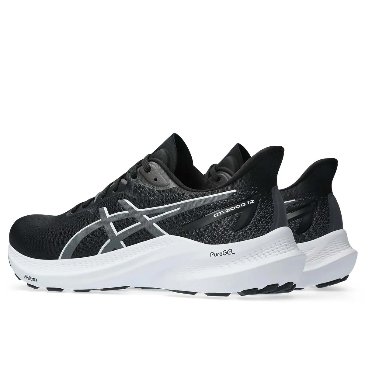 Asics GT 2000 12 2E Men Black Carrier Grey    