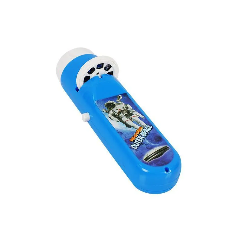 Beautiful Outer Space Themed Projection Flash Light For Kids