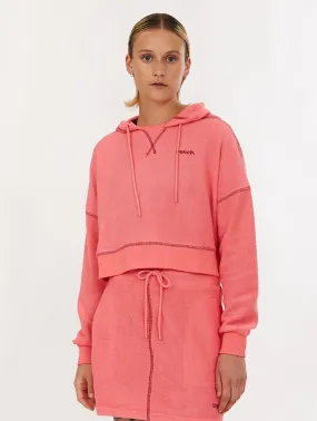 Beech French Terry Pullover Crop Hoodie