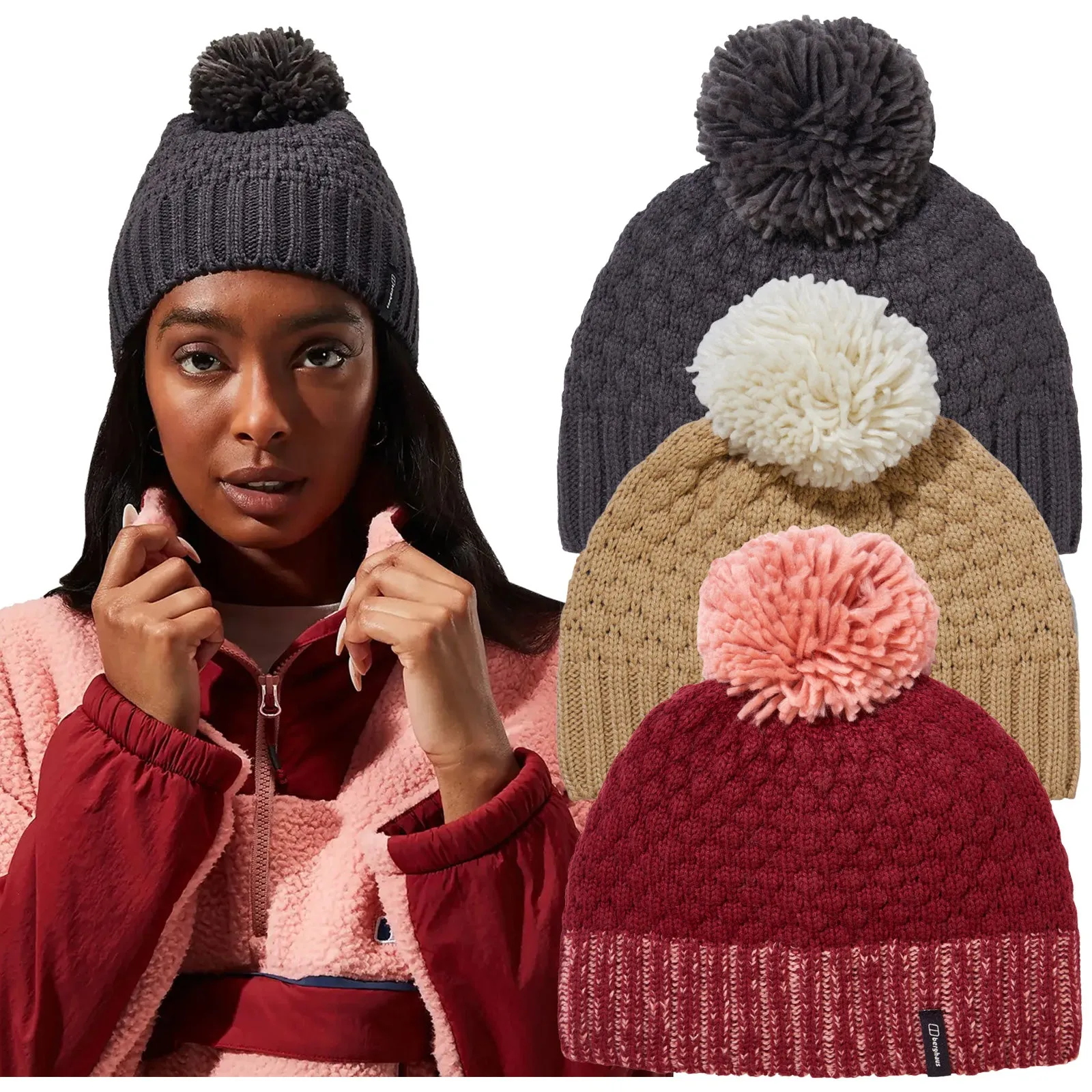 Berghaus Ladies EDO Pom Bobble Beanie