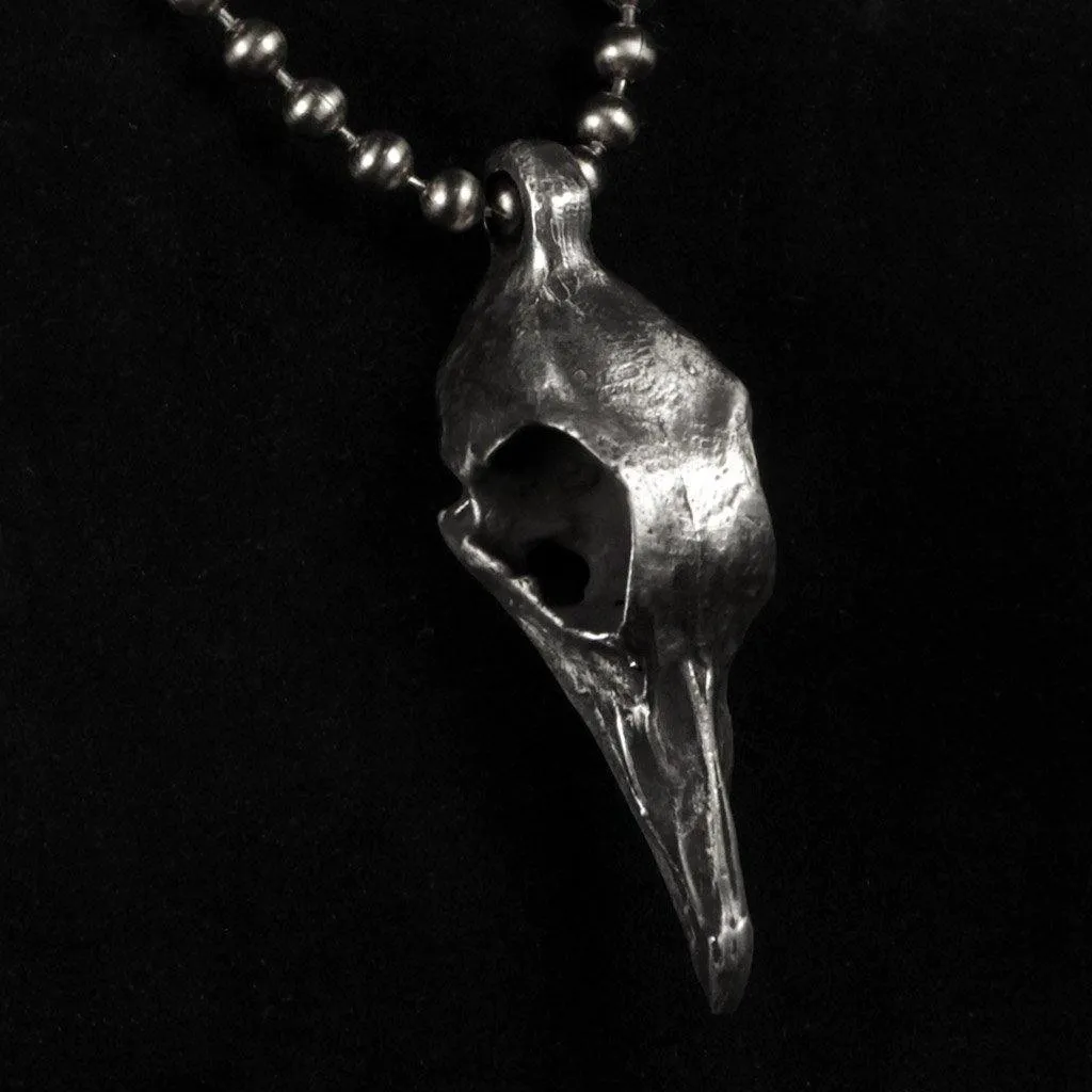 Bird Skull Pendant - Medium