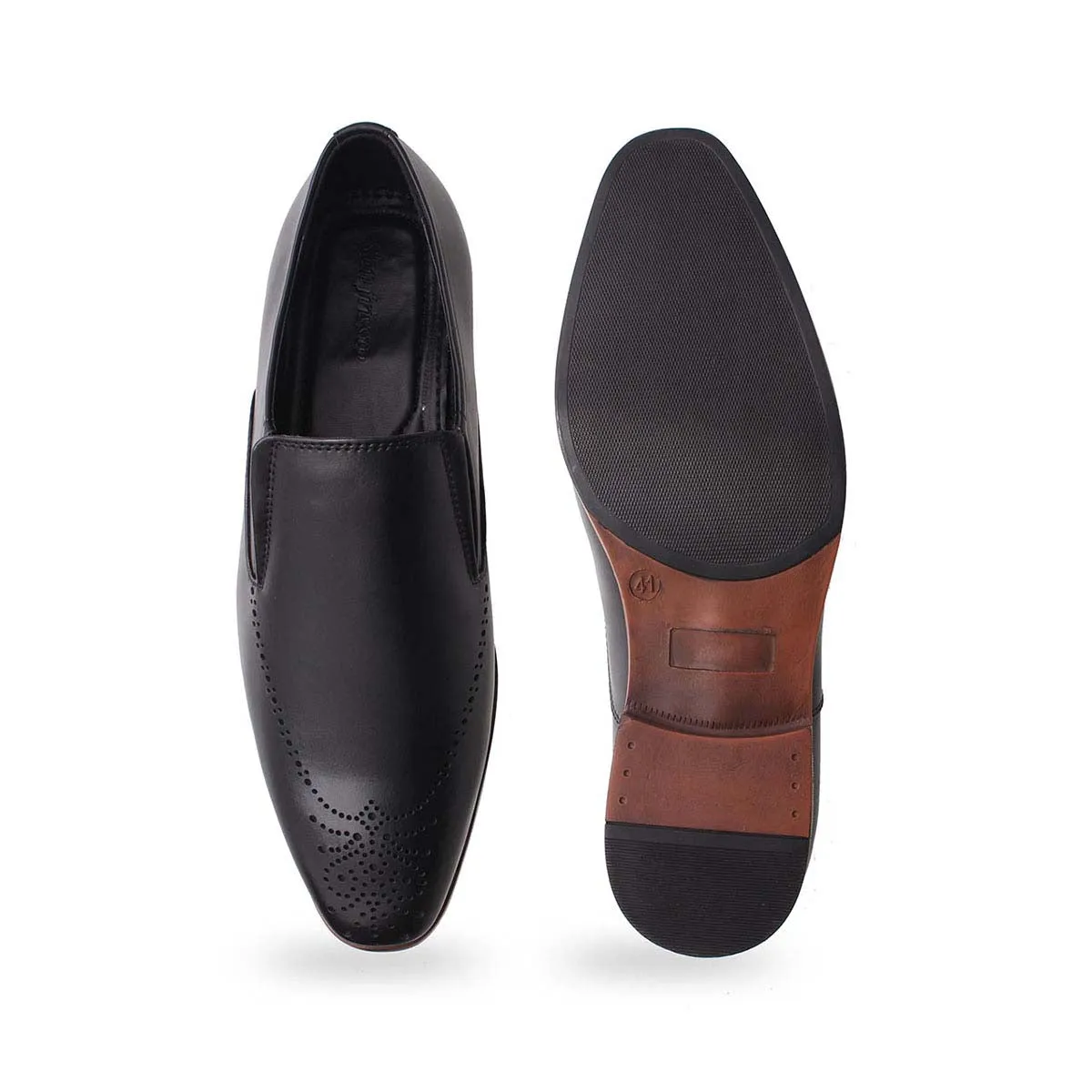 Black Formal Slip-Ons