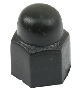 Black Lug Wheel Bolt Cap for 19mm Hex Head 111601173 98-6113-B