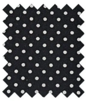 Black Spot Wedding Swatch