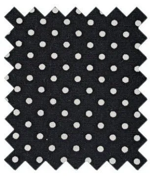 Black Spot Wedding Swatch