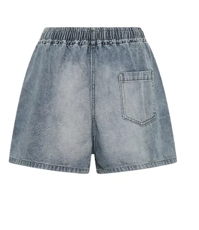 Blue Blossom Denim Boxer Short