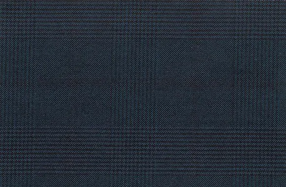 Blue Check 95% Wool 5% Cashmere (Ref-792015)