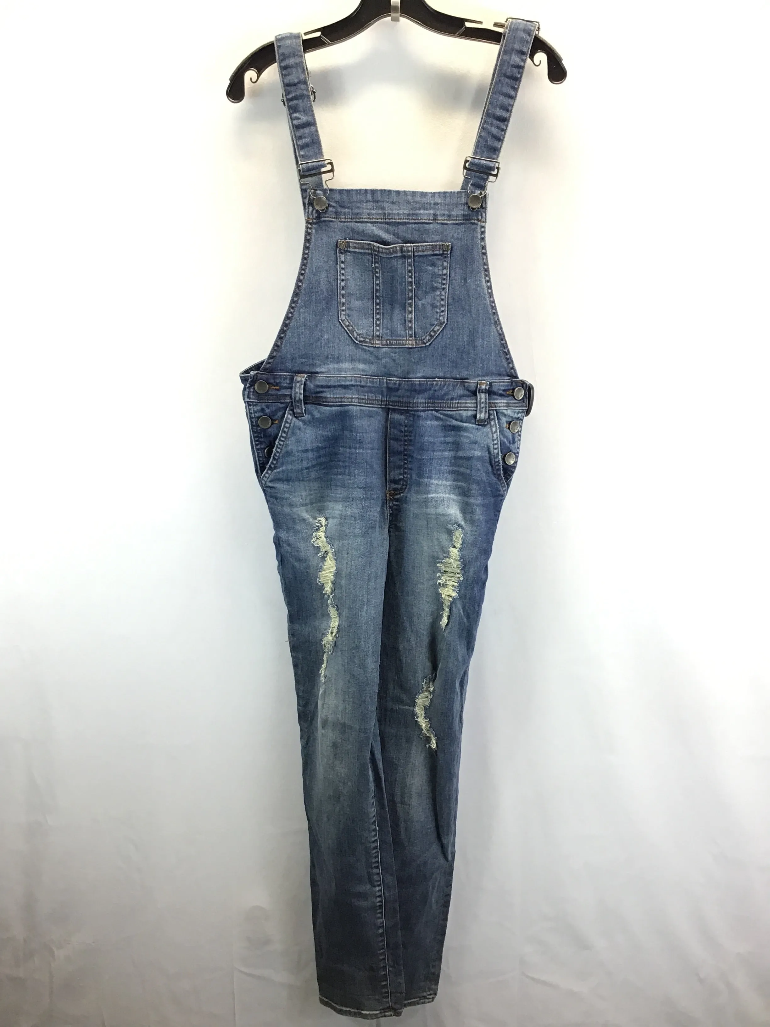 Blue Denim Overalls Kut, Size 2