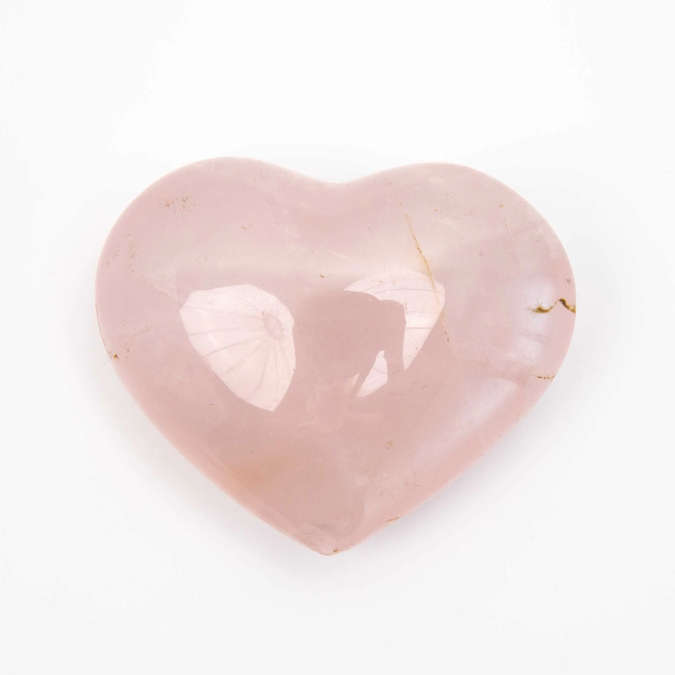 Blue Rose Quartz - Heart