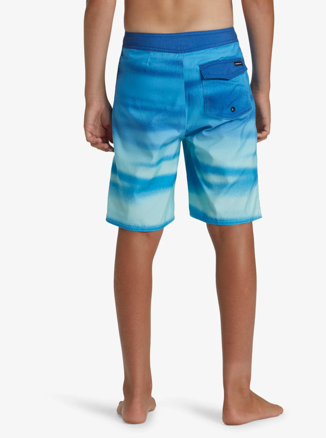 Boys 8-16 Everyday Fade 17" Boardshorts - Swedish Blue