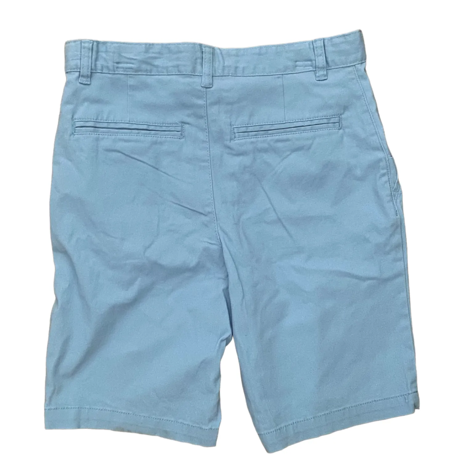 Boys Light Blue Cotton Chino Shorts Size 16, 10 or 4