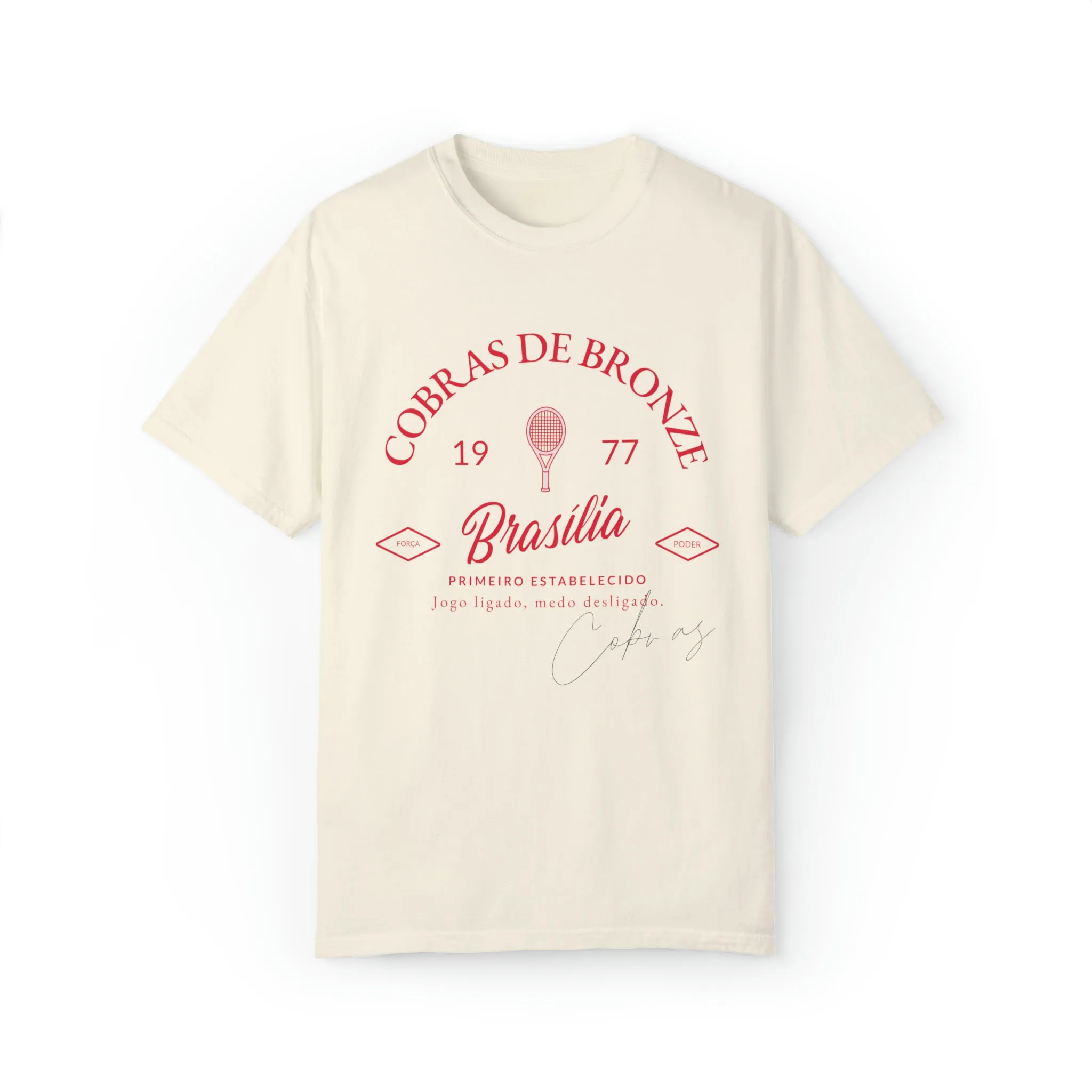 Brasilia Tennis League Tee | Comfort Colors