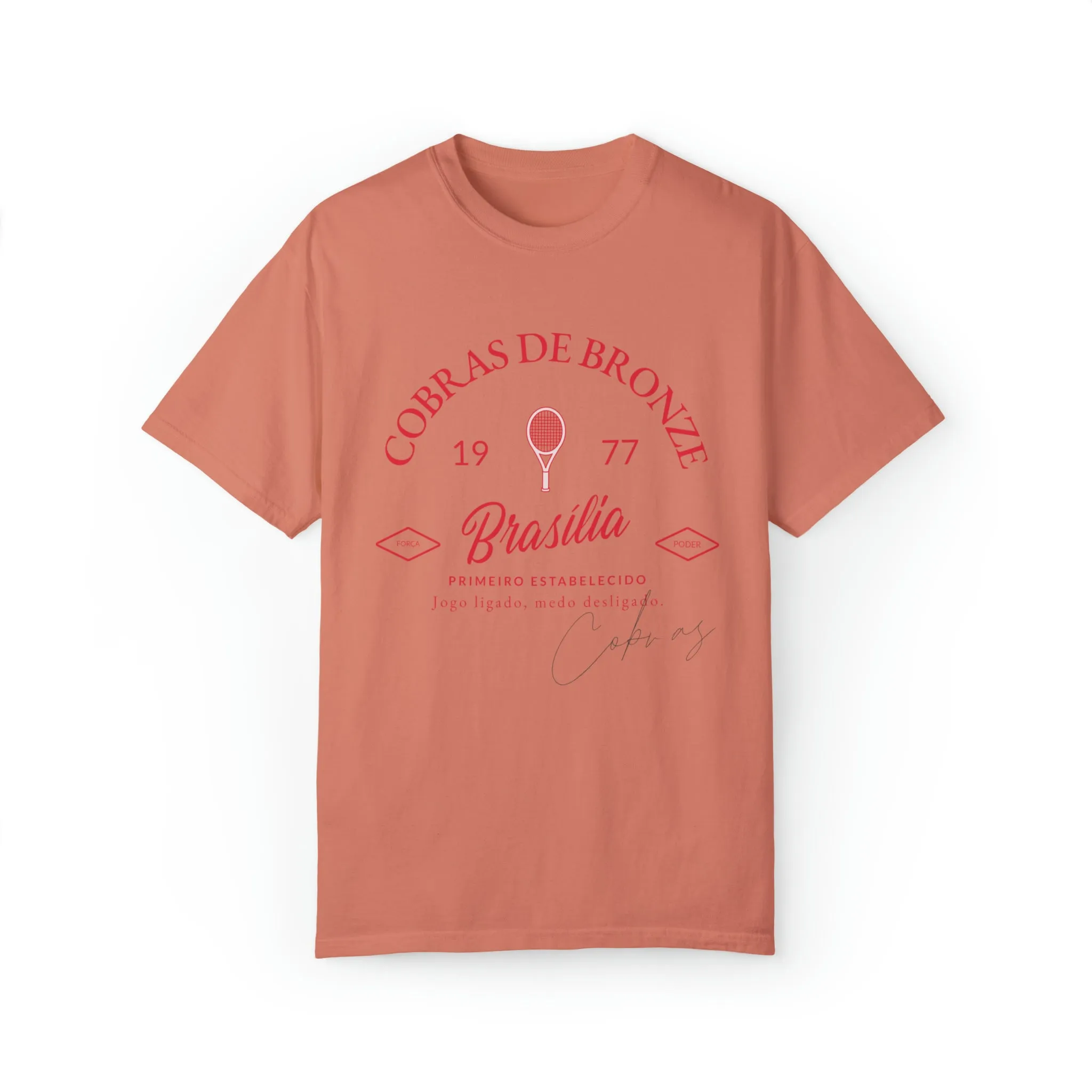 Brasilia Tennis League Tee | Comfort Colors