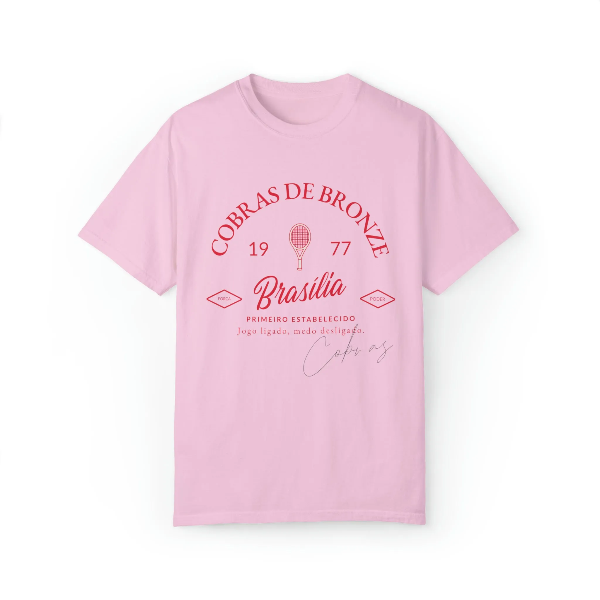 Brasilia Tennis League Tee | Comfort Colors