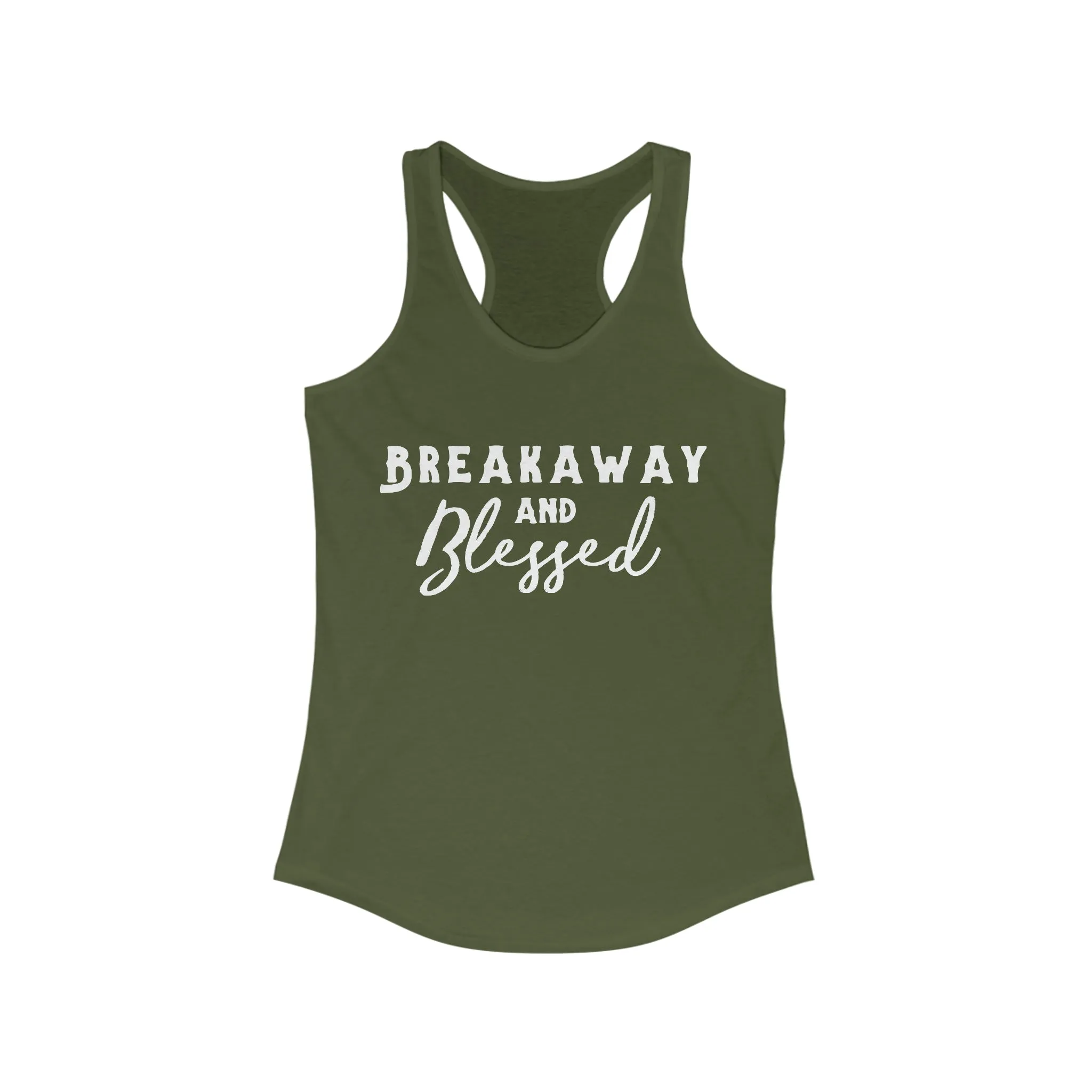 Breakaway & Blessed Racerback Tank