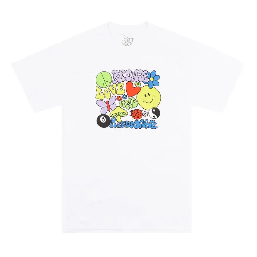 Bronze 56k Love And Hardware Tee Shirt - White