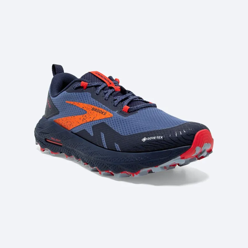 Brooks Cascadia 17 Ladies Navy GoreTex Trail Trainer 1203911B460