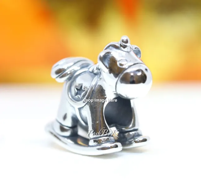 Bruno the Unicorn Rocking Horse Charm 798437C00