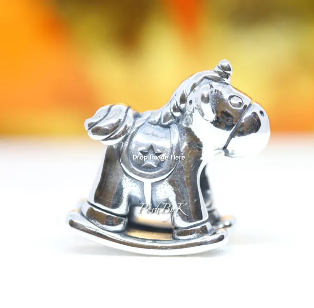 Bruno the Unicorn Rocking Horse Charm 798437C00