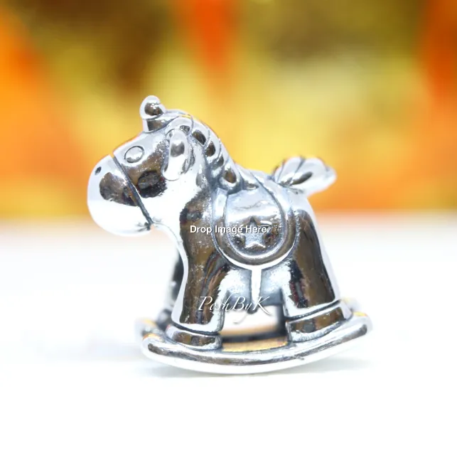 Bruno the Unicorn Rocking Horse Charm 798437C00