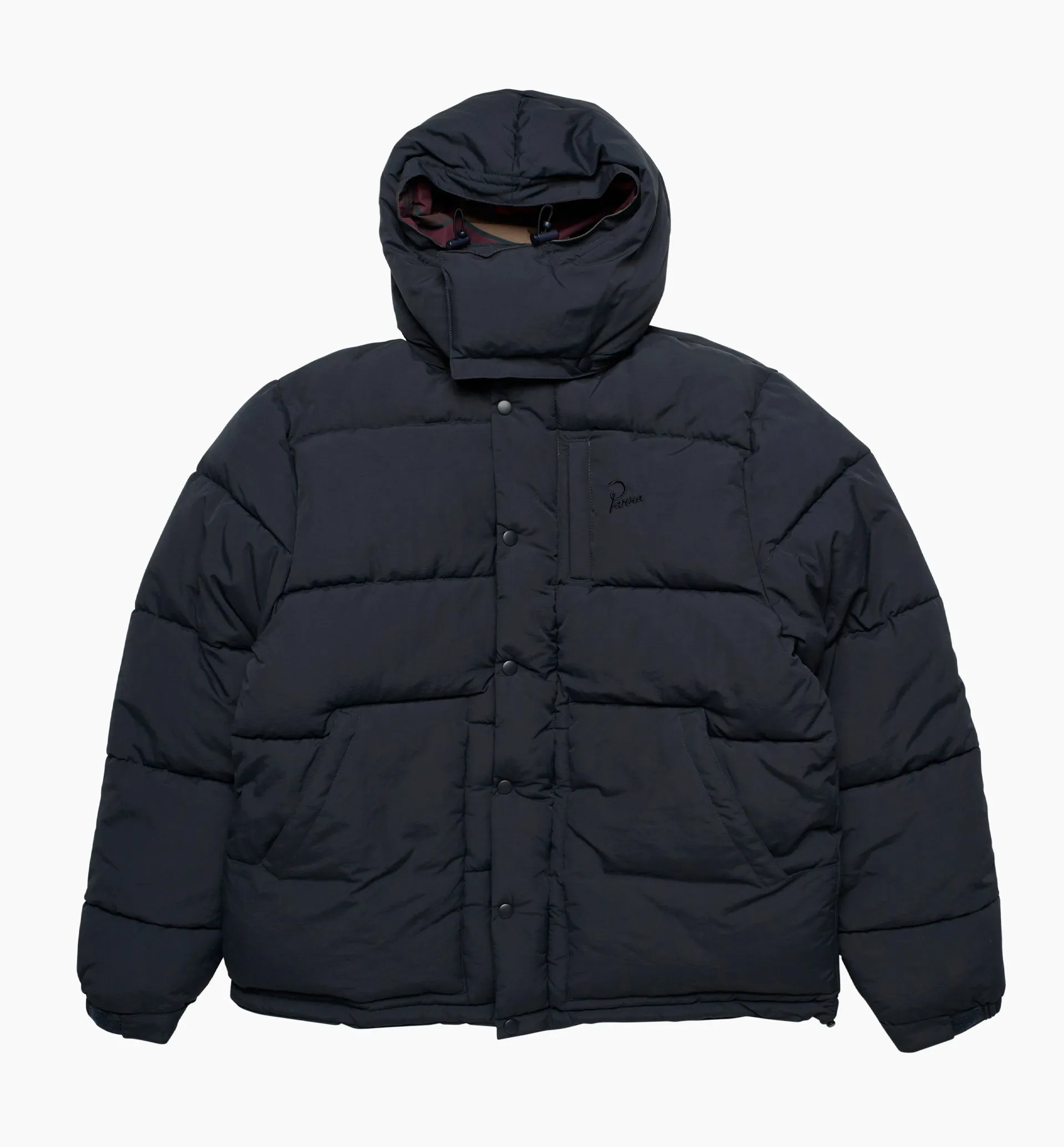 by Parra The Secret Garden Puffer Jacket 'Navy Blue'