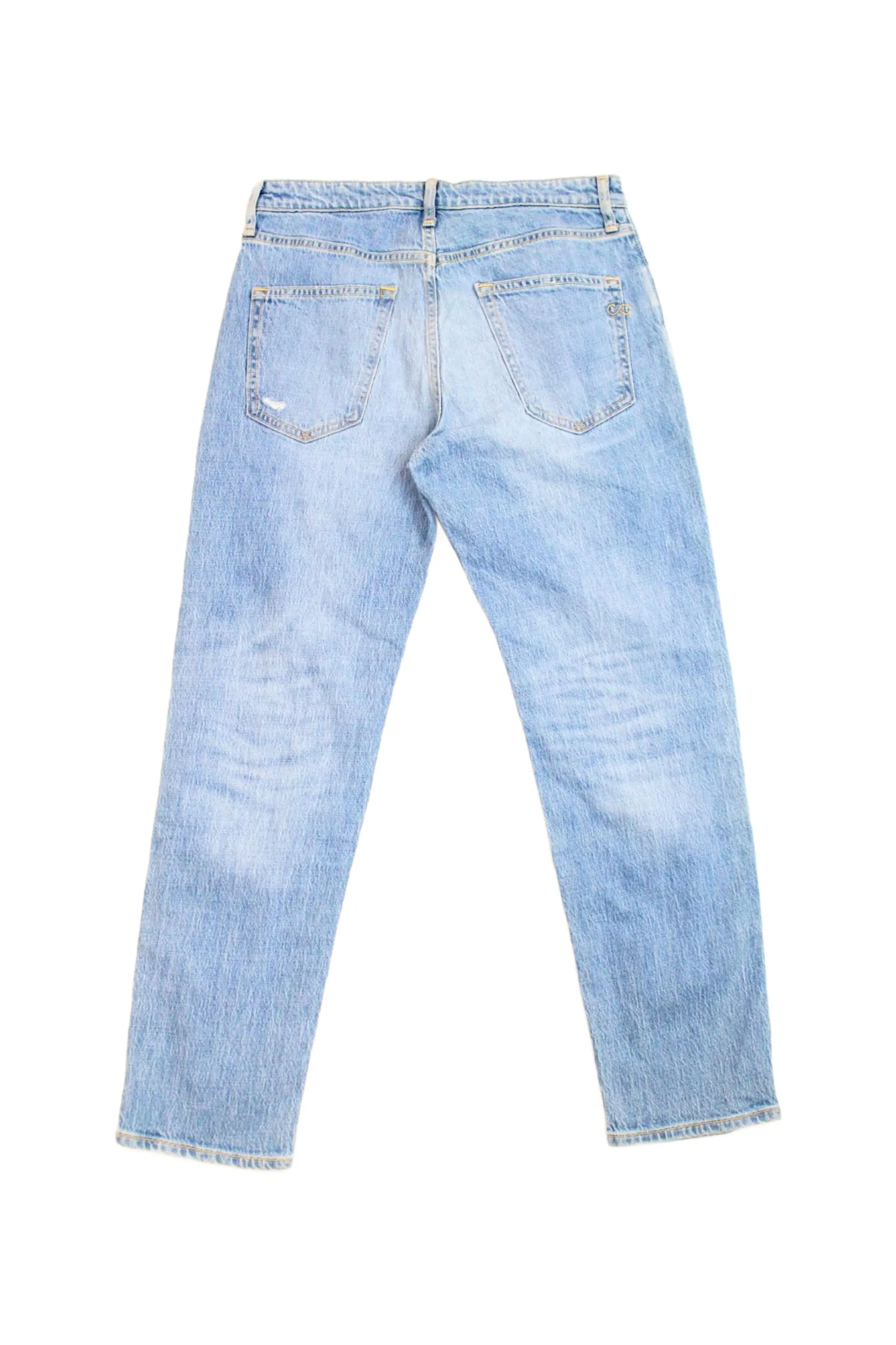 Candiani Denim - Distressed Light Wash Denim