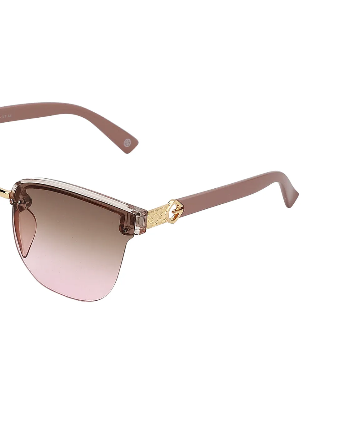 Carlton London Half Rim Square Sunglasses For Women