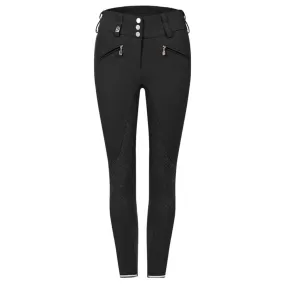 Cavallo Caja G Hi Waist Full Seat Ladies Breeches BLACK