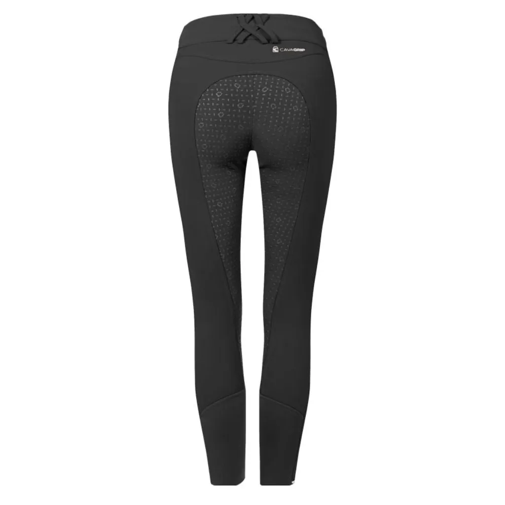 Cavallo Caja G Hi Waist Full Seat Ladies Breeches BLACK