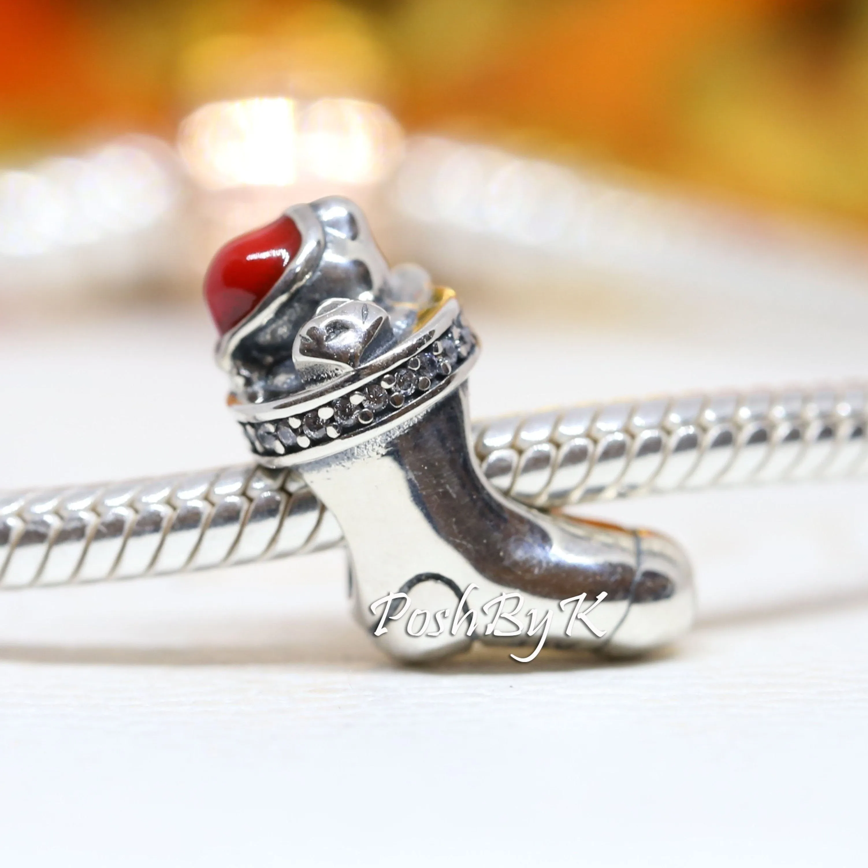 Christmas Stocking Charm 791773CZ